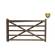 Engelse houten poort - 210 cm - PRE-SHIELD® - weidepoort