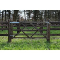 Engelse houten poort - 240 cm - PRE-SHIELD® - weidepoort