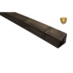 Complete zwart gepoedercoate poort 1,5 m -  PRE-SHIELD® - weidepoort