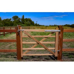 Engelse houten poort - 150 cm - Hardhout - weidepoort