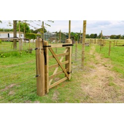 Engelse houten weidepoort - 150 cm - Tanalith-E