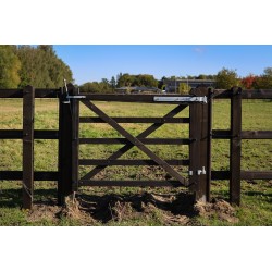 Engelse houten poort - 120 cm - PRE-SHIELD® - weidepoort