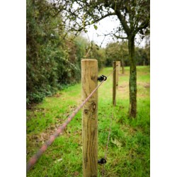 Houten palen | Weidepalen | grenen | Tanalith-e | rond gefreesd | 10x220 cm | va €10,66 p/s -