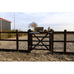 Engelse houten poort - 120 cm - PRE-SHIELD® - weidepoort