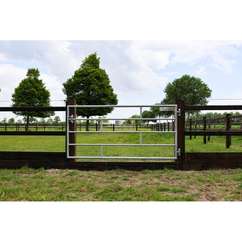 Complete gegalvaniseerde poort 2,25 m -  PRE-SHIELD® - weidepoort