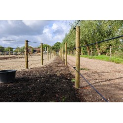 Houten palen | Weidepalen | grenen | Tanalith-e | rond gefreesd | 10x180 cm | va €9,24 p/s -