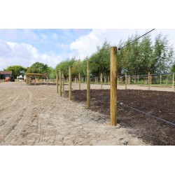Houten palen | Weidepalen | grenen | Tanalith-e | rond gefreesd | 10x180 cm | va €9,24 p/s -