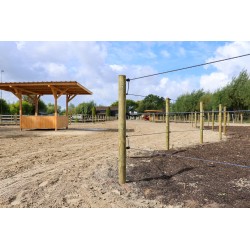 Houten palen | Weidepalen | grenen | Tanalith-e | rond gefreesd | 10x180 cm | va €9,24 p/s -