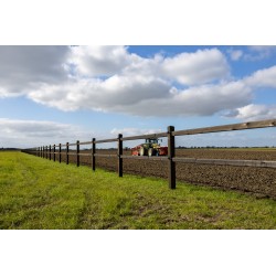 Doorsteek omheining Square Diamond - 11x11x225 cm - 2 gaten - PRE-SHIELD®