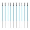 Kunststof paal blauw, 0,50m + 0,20m pen (10 stuks)
