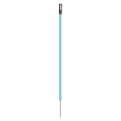 Kunststof paal blauw, 0,85m + 0,20m pen (10 stuks)