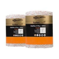 Vidoflex 9 TurboLine Plus (wit, duopack 2x 200 meter)