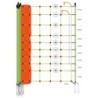 Wolvennet, 120cm, 50, oranje, plus/min systeem (dubbele pen)