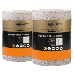 Vidoflex 9 TurboLine Plus (wit, duopack 2x 1000 meter)