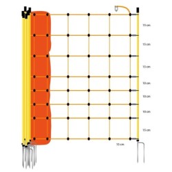 Schapennet, Oranje 90/2-14/G-50m