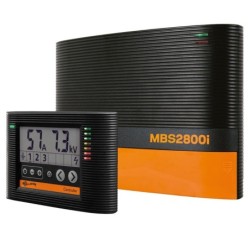 MBS2800i schrikdraadapparaat i Series (230V AC / 12V DC - 21 J) + Gratis Remote