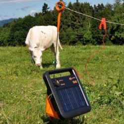 Gallagher S40 solar schrikdraadapparaat inclusief batterij (6 V - 10 Ah)