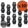 RVS Koordverbinder 6mm 10 stuks